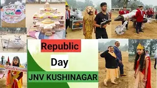 Republic day 2024 Celebration /JNV Kushinagar / by - Rdx Josef