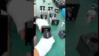 Double Rail Support Flip Load Servo Motor Actuator Ball Screw Linear Motion Guide #motionsystem #cnc
