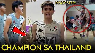 Chog Moral CHAMPION AT MVP SA THAILAND! Pinaglaruan lang mga Thailander!, Pinakitaan ng Pinoy Step!