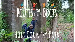 Routes for Little Boots: Holt Country Park