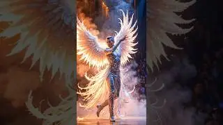 AGT: #cristianoronaldo Fusion into #hybrid Phoenix Eagle #americagottalent #magic #shorts #trend