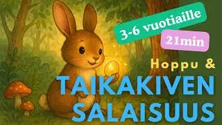 🐰 Hoppu & Taikakiven salaisuus 🐰 / Lastensatu 3-6 vuotiaille