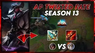 TRYING OUT THE HIGH ELO TF SETUP | Season 13 AP Twisted Fate Mid