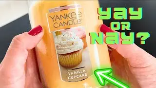 Quick and Honest Review of Yankee Candle Vanilla Cupcake Scent Candle