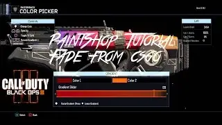 BO3 HOW TO MAKE PURPLE FADE CAMO!