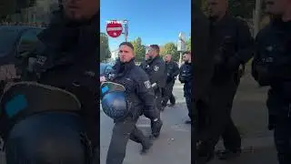 Немецкая полиция жестко подавила пропалестинских протестующих