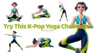 💃 Try This K-Pop Yoga Challenge! | Full Body Flow with Zoey 🔥 | Happy Pose Yoga