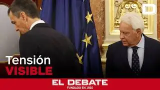 Tenso saludo entre S&aacute;nchez y Felipe Gonz&aacute;lez en el acto de la Constituci&oacute;n
