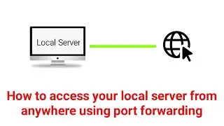 How to access local server from internet using port forwarding | Pro Tutorials BD