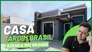 CASA DIFERENCIADA NO BAIRRO JARDIM BRASIL EM FAZENDA RIO GRANDE PARANÁ
