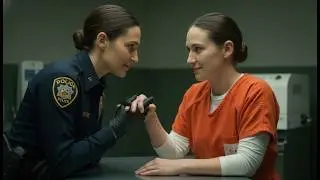 Lesbian love between a female inmate and a female police officer in prison  | Lesbian Love