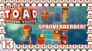 Piepende Bl&ouml;cke&eine H&ouml;hlenexpedition verderben mir den Spa&szlig;🍄Captain Toad: Treasure Tracker Part 13
