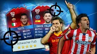 FIFA 16: BESTES STURMDUO?! CLASSIC EUROPEAN HEROES TOTTI + VILLA!