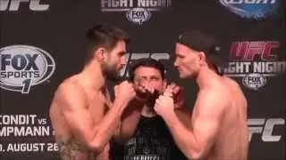Carlos Condit vs Martin Kampmann Weigh In