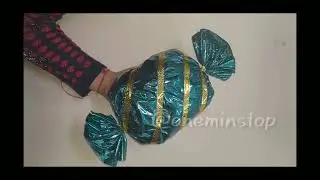 DIY Giant Candy Gift Wrap 😀| Unique & Fun Wrapping Hack! You Must Try!@5MinuteCraftsYouTube #gift