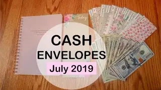Stuffing my CASH ENVELOPES July 2019 | Dave Ramsey Inspired | Budget with me