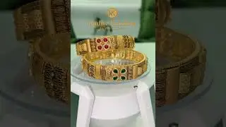 Kangan ||radhekrishna jewellers || #gold #jewellery #rosegold #bangles #bengals