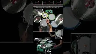Learn to play and combine the 8th note groove! - www.leondrums.com #shorts