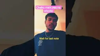 chahu main yaa na whistle. #music #cover #hindisong #shorts