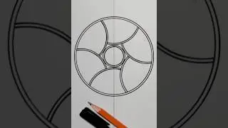 Circle pattern drawing #shorts #viral #trending