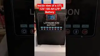 Inside UTL Lithium Phosphate Battery 12V 100AH