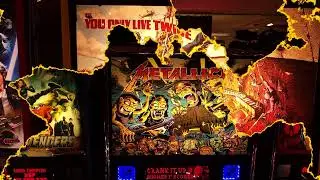Pinball - Metalica 2013 - Stern - 4k60fps - Freddy Pinball Paradise - Punktespiel 21