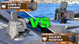 Which One Is Worse? CIWS-II (30mm) VS Silent Hunter | Air Defense Comparison | Modern Warships