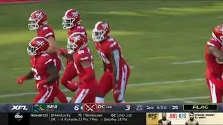DC Defenders Block Punt & Recover for TD | Dragons vs. Defenders | XFL 2020