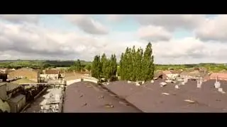 Mavic Mini exploring a disused factory
