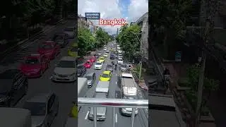 Bangkok traffic vs Manila traffic #philippines #thailand