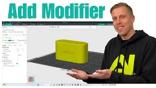 Как добавить модификатор в Orca Slicer