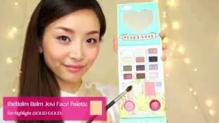 A lovely makeup by the Balm