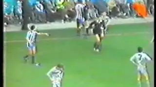 Sheffield Wednesday v Newcastle, Division One, 26th December 1985