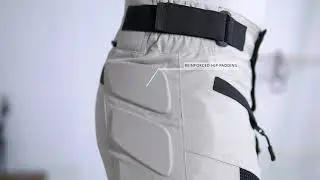 Mens Motorcycle Riding Pants Grey Black Mesh with CE Approved Armor