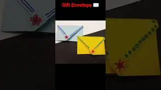 Easy Gift Envelope ✉️#shorts #viralvideos #youtubeshorts