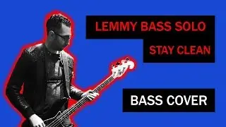 Motorhead - Stay Clean BASS COVER