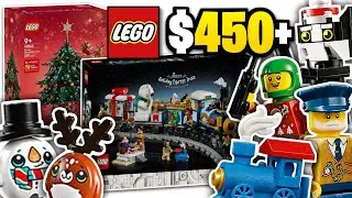 LEGO Christmas Holiday & Winter Village 2025 Sets OFFICIALLY Revealed