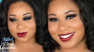 Black Smokey Eye | #LetsGetNaughty | Day 7 of 12 Days of Christmas | Indy Hip Chic