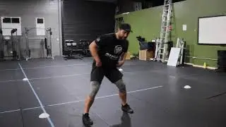 4 Cone Drill Sprint, Shuffle, Sprint, Backpedal