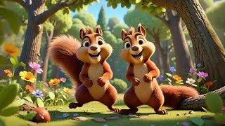 The Silly Squirrel&rsquo;s Nutty Dance 🐿️🎶 | Fun and Energetic Nursery Rhyme for Kids