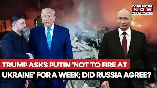 Trump Asks Putin 'Not To Fire At Kyiv For A Week During Extreme Cold; Did Russia Agree? Watch