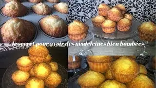 Comment r&eacute;ussir les madeleines espagnole ou magdalenas bien moelleuses super gonfl&eacute;e et &eacute;conomique