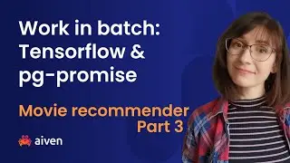 Efficiency: Batch TensorFlow vector generation and data insertion with pg-promise multiple rows