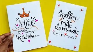 Como fazer CARTÃO PARA DIA DAS MÃES | DIA DAS MÃES ♥ Hellen Chagas