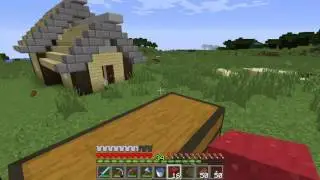 How to craft Concrete Powder and turn into Concrete! 1.12