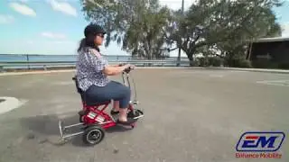 Triaxe Sport Folding Portable Travel Mobility Scooter