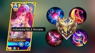 TOP 1 NOVARIA RECOMMENDED ONE HIT BUILD & EMBLEM 2026😱🔥 | GLOBAL NOVARIA 1 HIT BUILD 2026 MLBB