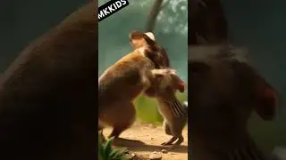 When a Father Becomes a Hero | Rabbit vs Mongoose Epic Fight! #RabbitVsMongoose #foryou #trending