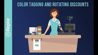 Thrift Store Color Tagging and Rotating Discounts