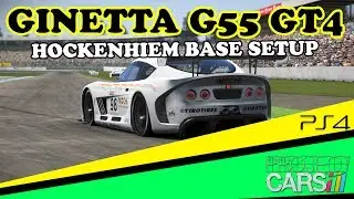 Project Cars | Ginetta G55 GT4 Base Setup @ Hockenhiem 1:42.755